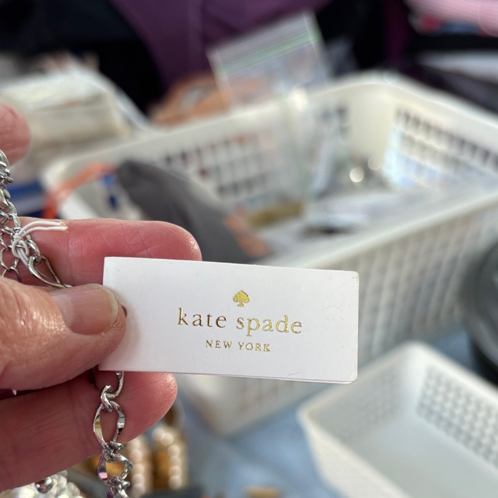 Kate Spade Silver Chain Necklace